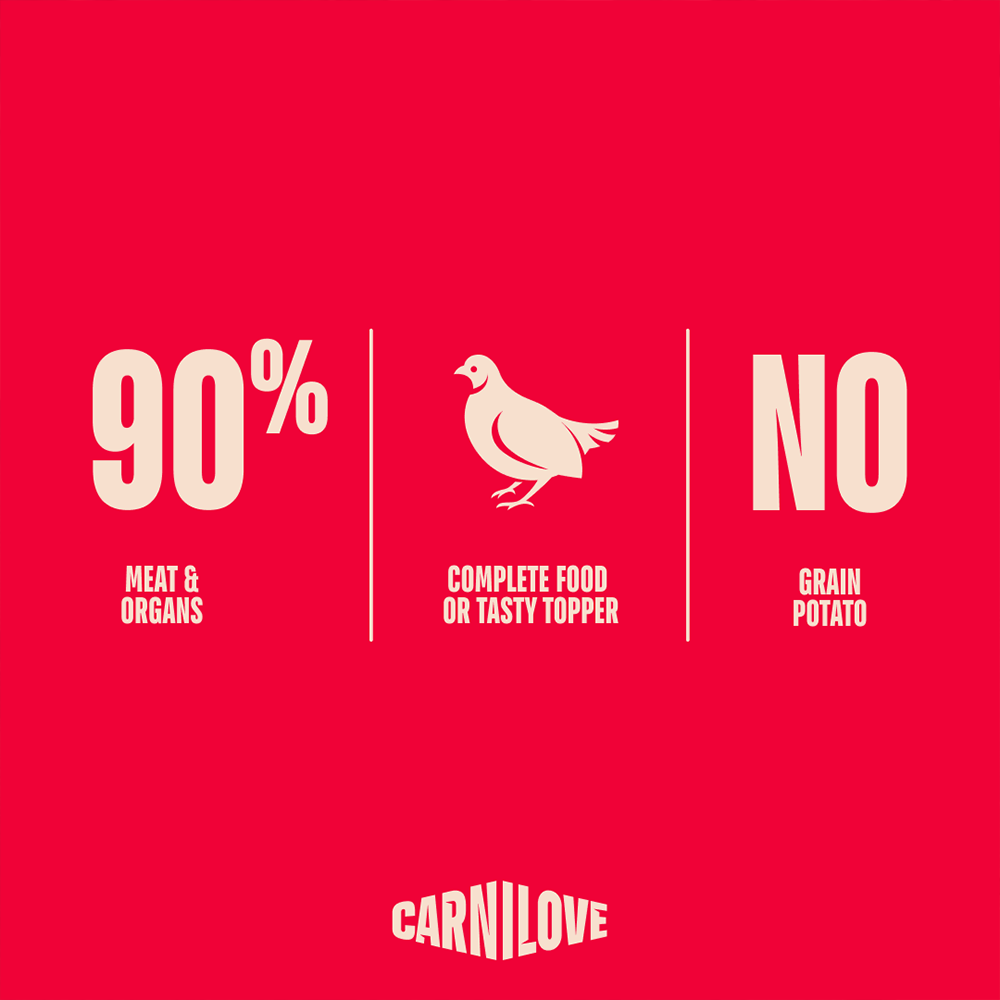 Carnilove Quail enriched with Dandelion for Sterilized Cats Wet Food Pouches - 85g